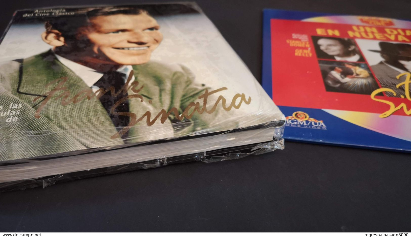 Frank Sinatra Libro Y Película Laser Disc Laserdisc Un Dia En Nueva York. Mitos Del Cine Planeta Años 90 - Classici