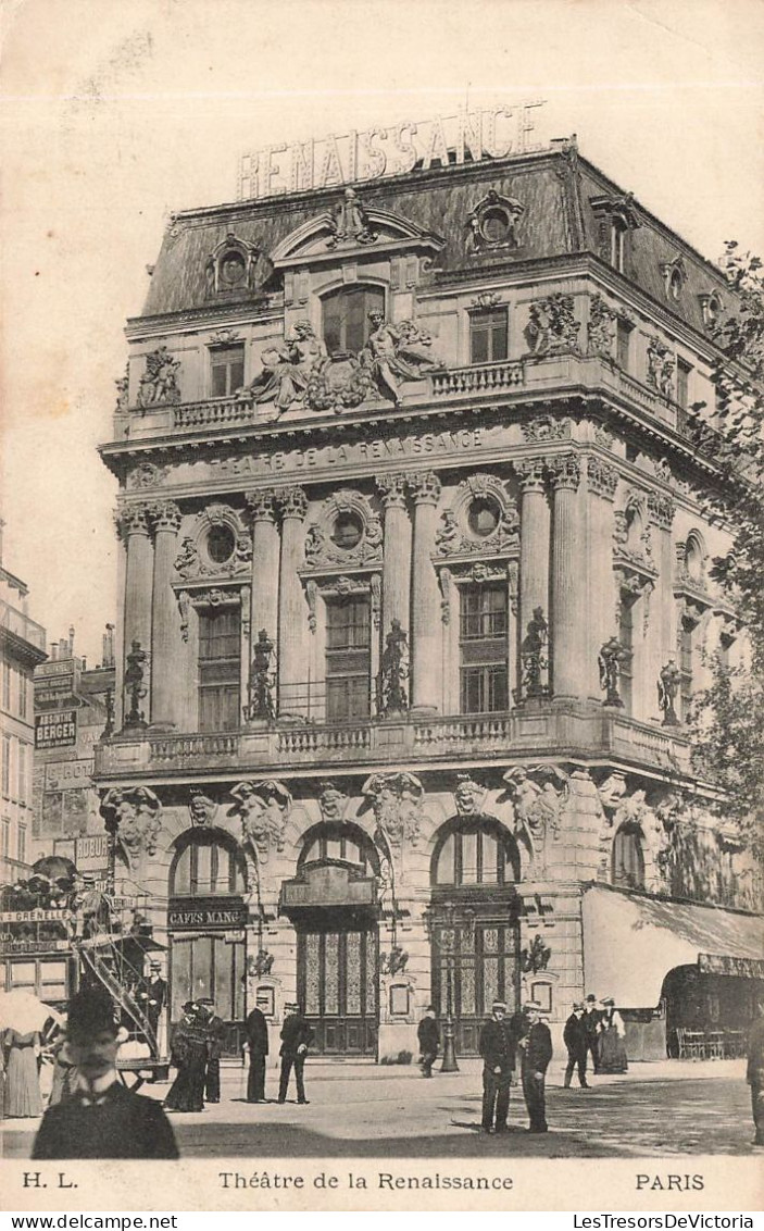 FRANCE - Paris - Théâtre De La Renaissance - Carte Postale Ancienne - Autres & Non Classés