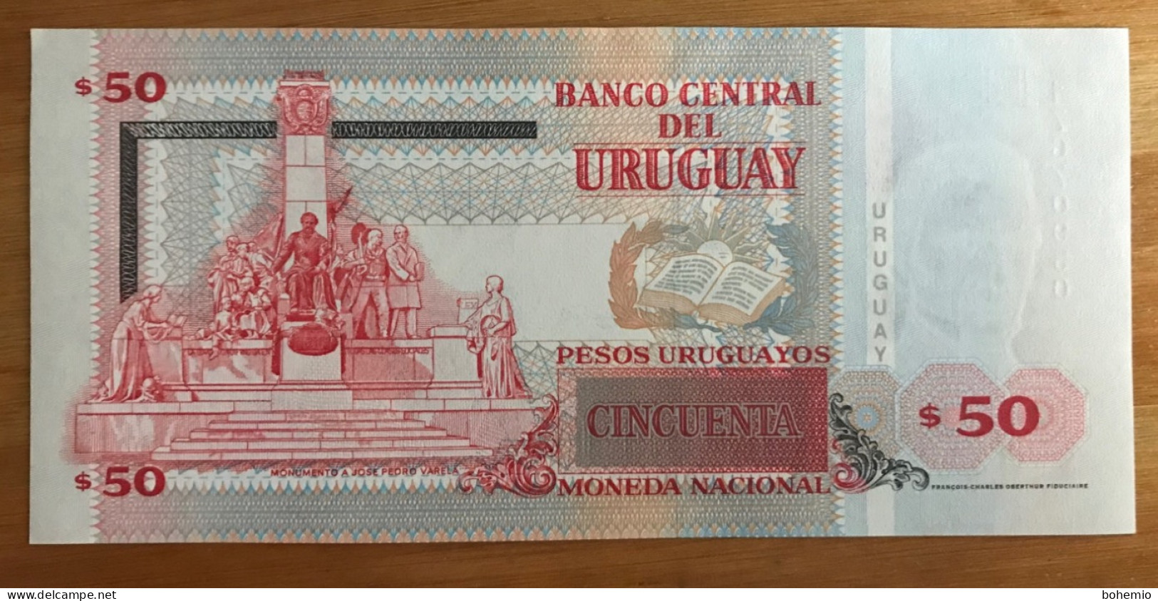 Uruguay 50 Pesos 2003 Serie C - Uruguay