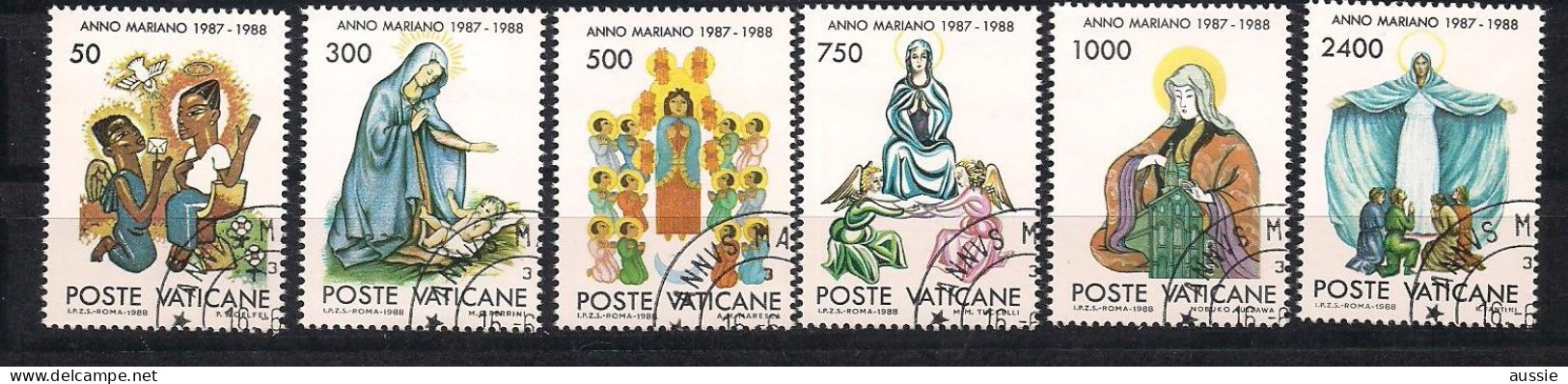 Vatican Vatikaan 1988 Yvertnr. 831-836 (o) Oblitéré Cote 9 € - Used Stamps