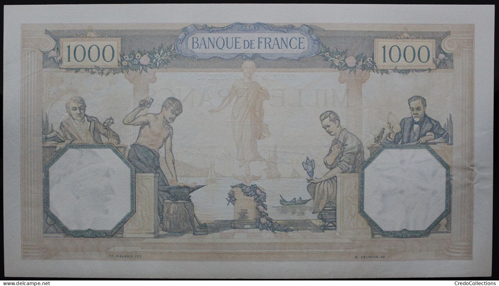 France - 1000 Francs - 14-4-1938 - PICK 90c / F38.11 - SUP - 1 000 F 1927-1940 ''Cérès Et Mercure''