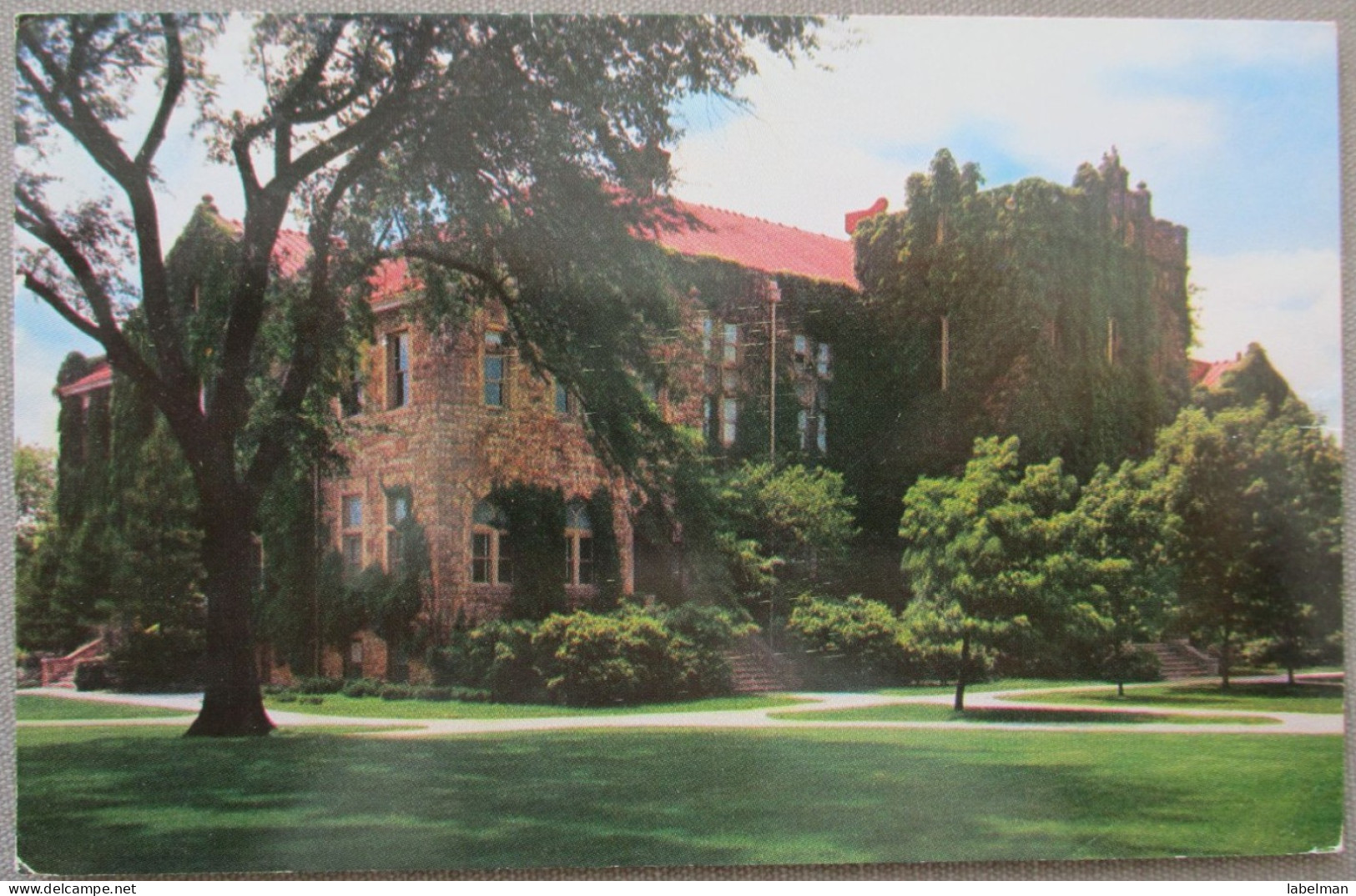 USA FAR WEST KANSAS UNIVERSITY ROBINSOM GYMNASIUM KARTE CARD POSTCARD CARTE POSTALE POSTKARTE CARTOLINA ANSICHTSKARTE - Long Beach