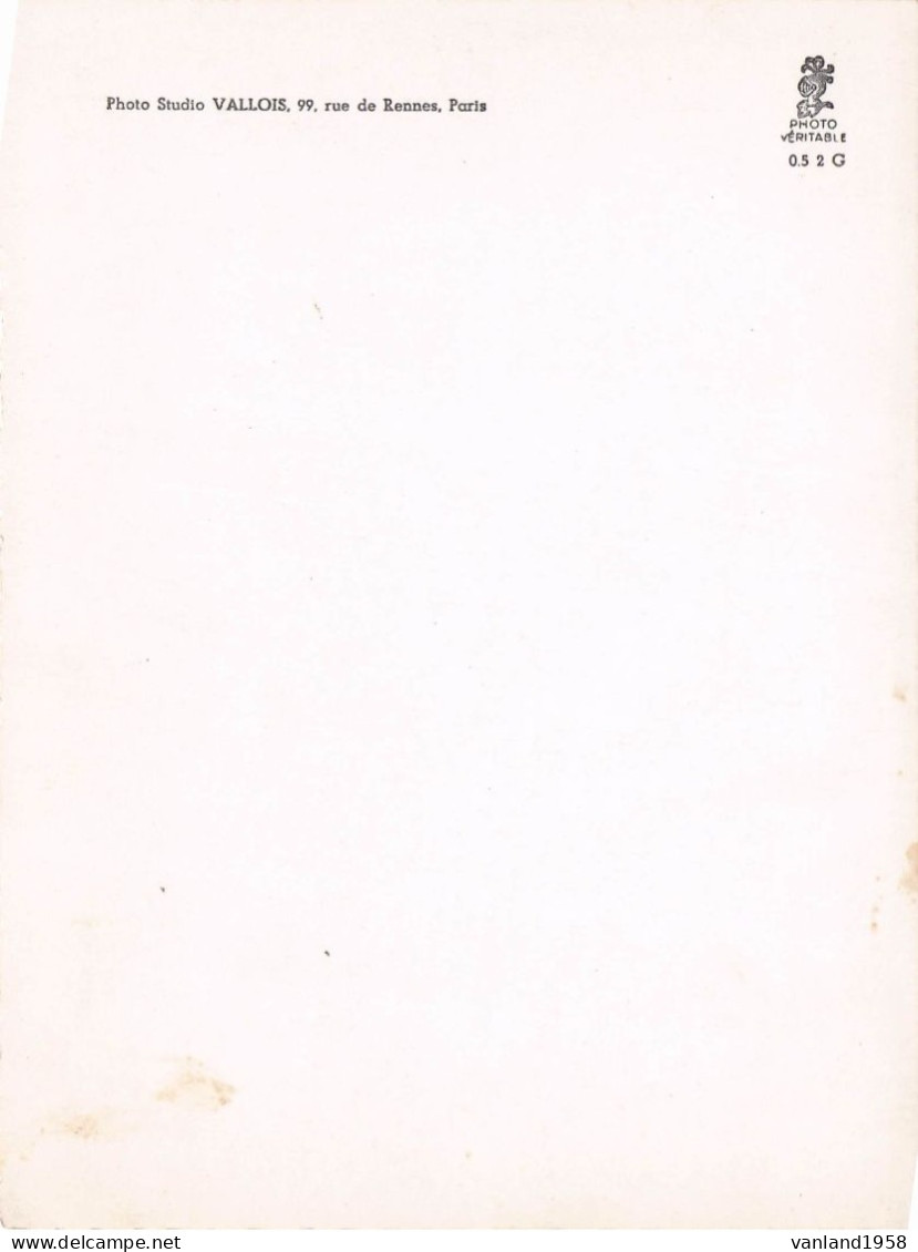 JACK GAUTHIER-autographe Format 18x13 Cm - Cantantes Y Musicos