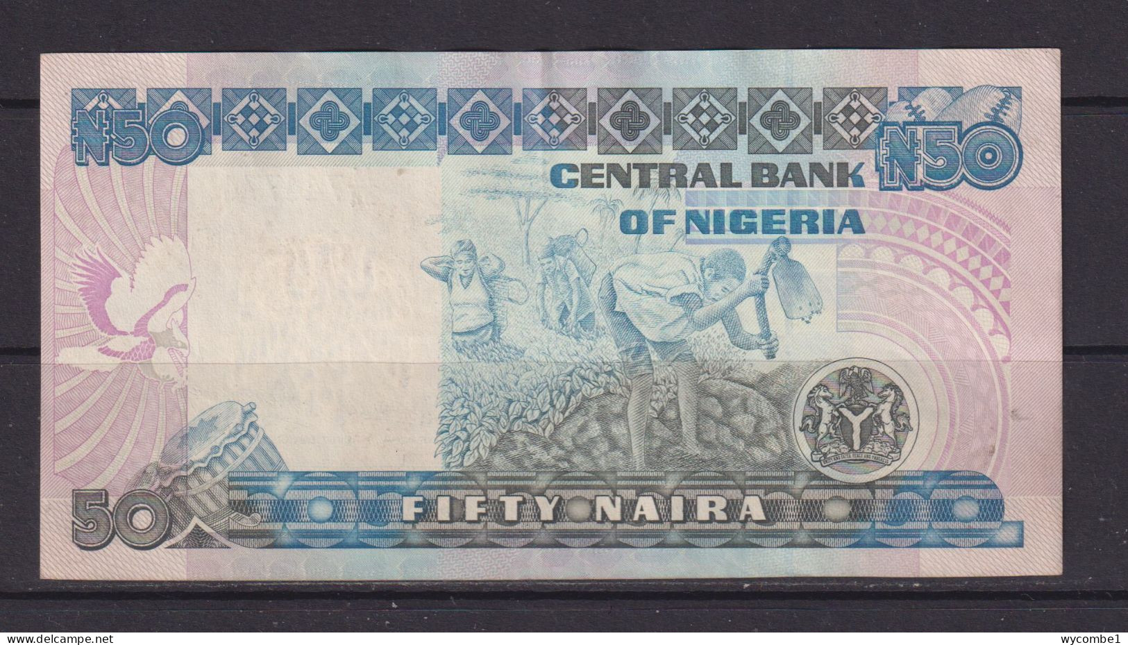 NIGERIA - 1991-2000 50 Naira AUNC/XF Banknote - Nigeria