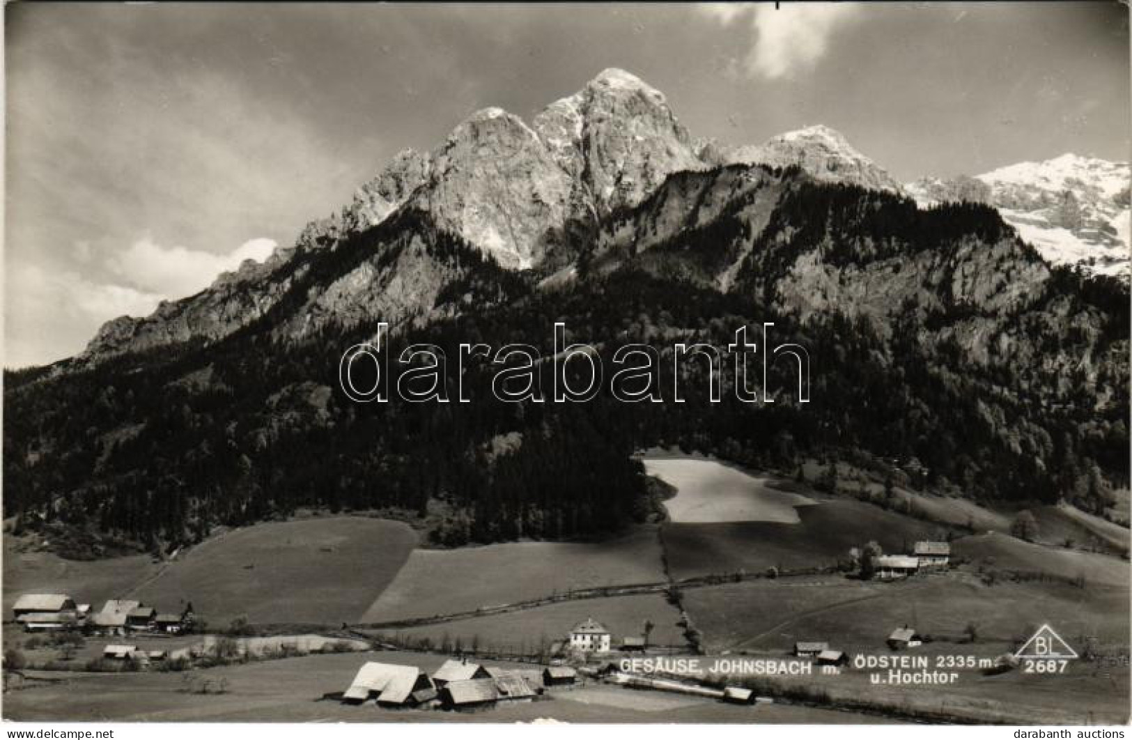 ** T2 Gesause, Johnsbach, Ödstein U. Hohctor / National Park, Mountain Peak. Brüder Lenz 2687. - Non Classés