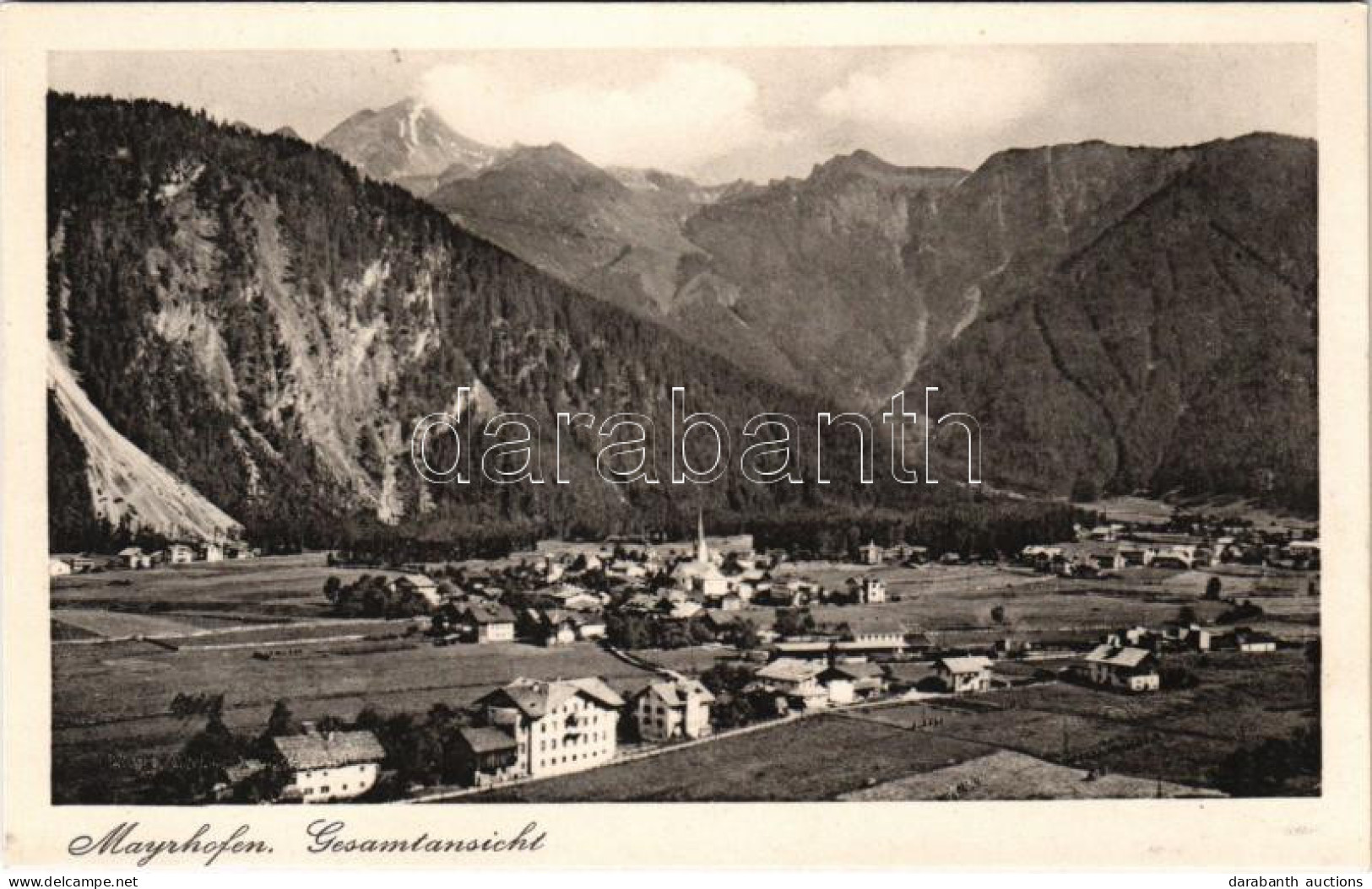 ** T2/T3 Mayrhofen (Tirol), Gesamtansicht / General View. Tiroler Kunstverlag Nr. 699. - Non Classificati