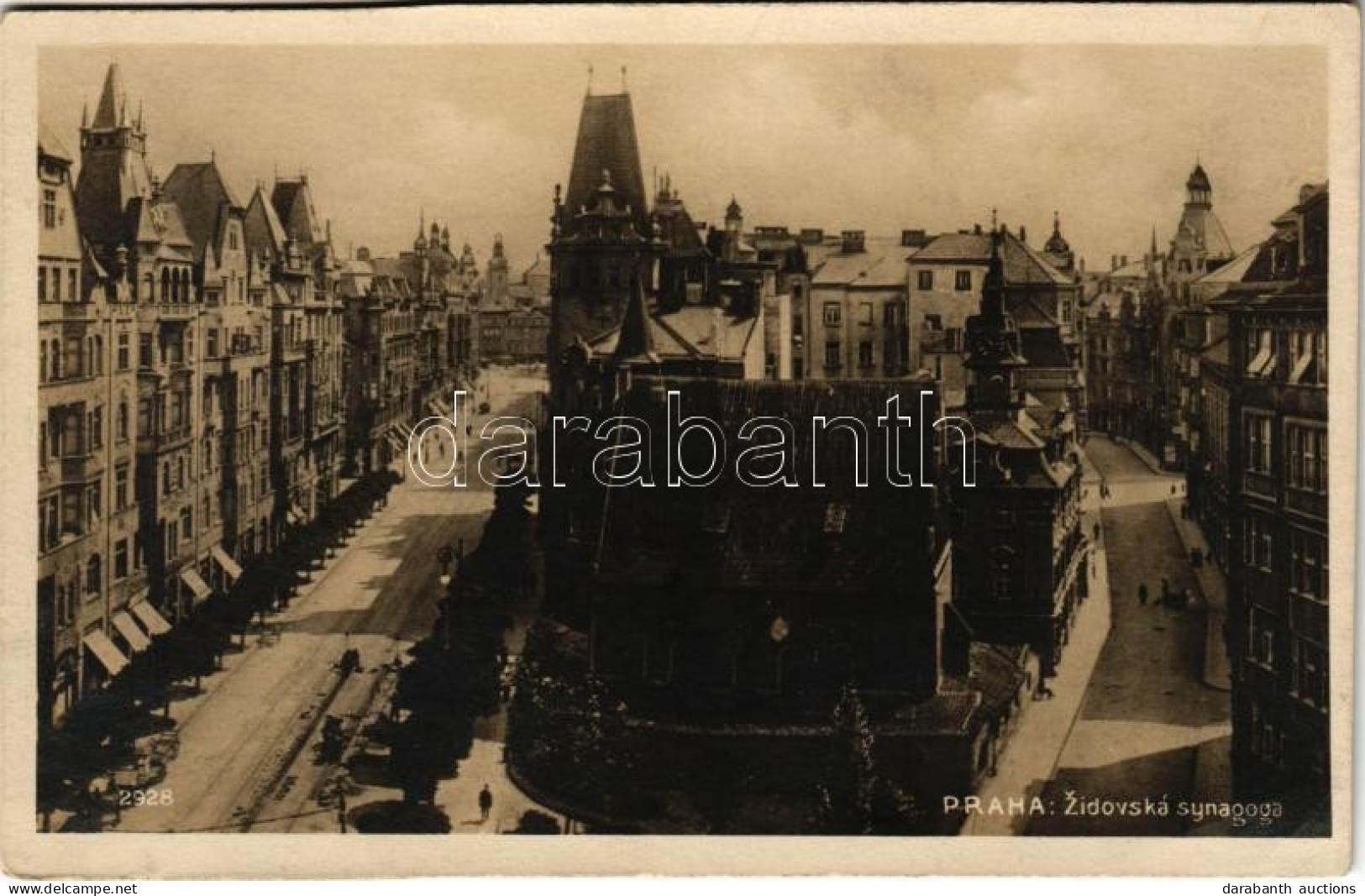 ** T1 Praha, Prag; Zidovská Synagoga / Jewish Synagogue - Zonder Classificatie