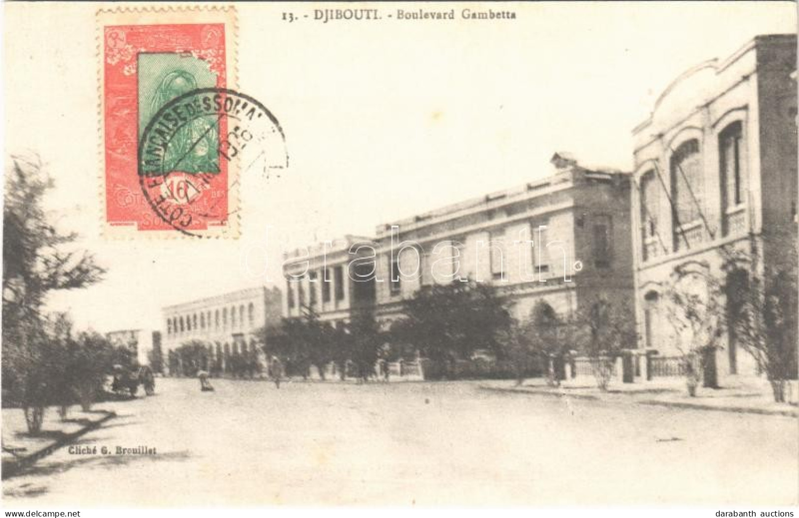 * T4 Djibouti, Boulevard Gambetta / Street View (cut) - Zonder Classificatie