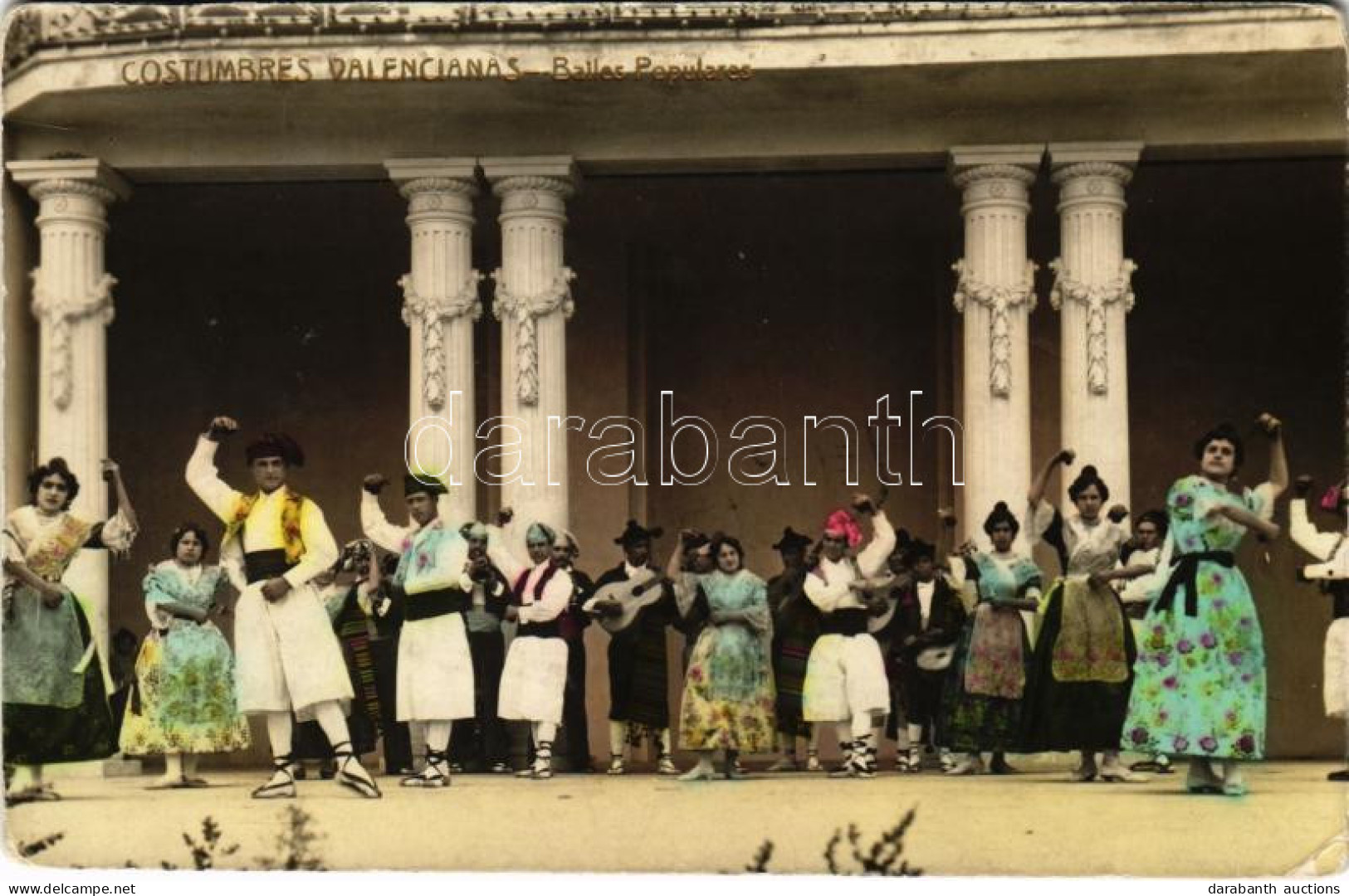 * T2/T3 1914 Costumbres Valencianas. Bailes Populares / Spanish Folklore, Popular Dance (EK) - Non Classés