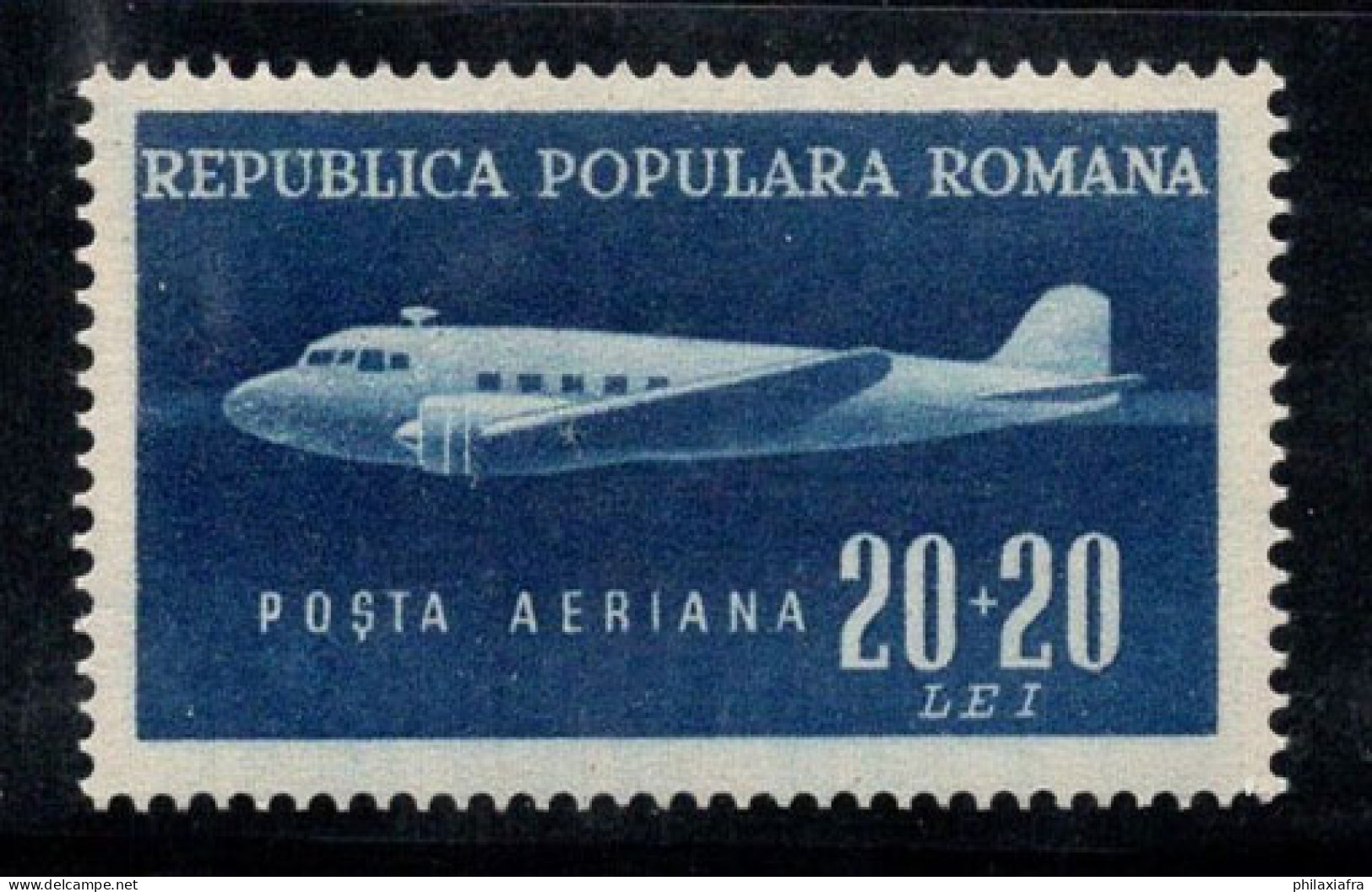 Roumanie 1948 Mi. 1161 Neuf ** 100% Poste Aérienne 20 L, AVIONS - Neufs