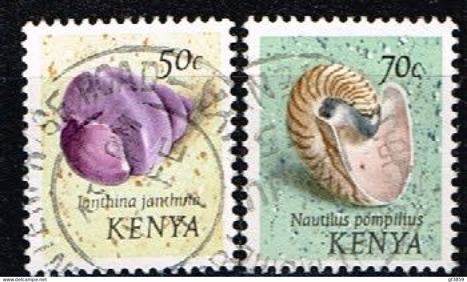 KENYA / Oblitérés / Used / 1973 - Série Courante / Coquillages (écriture Différente) - Kenya (1963-...)