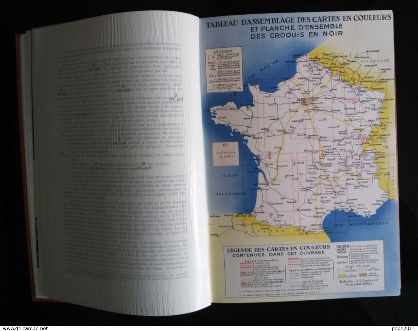 Géographie des Chemins de Fer Français - H. LARTILLEUX - Tome 1: La S.N.C.F. et Réseaux Divers