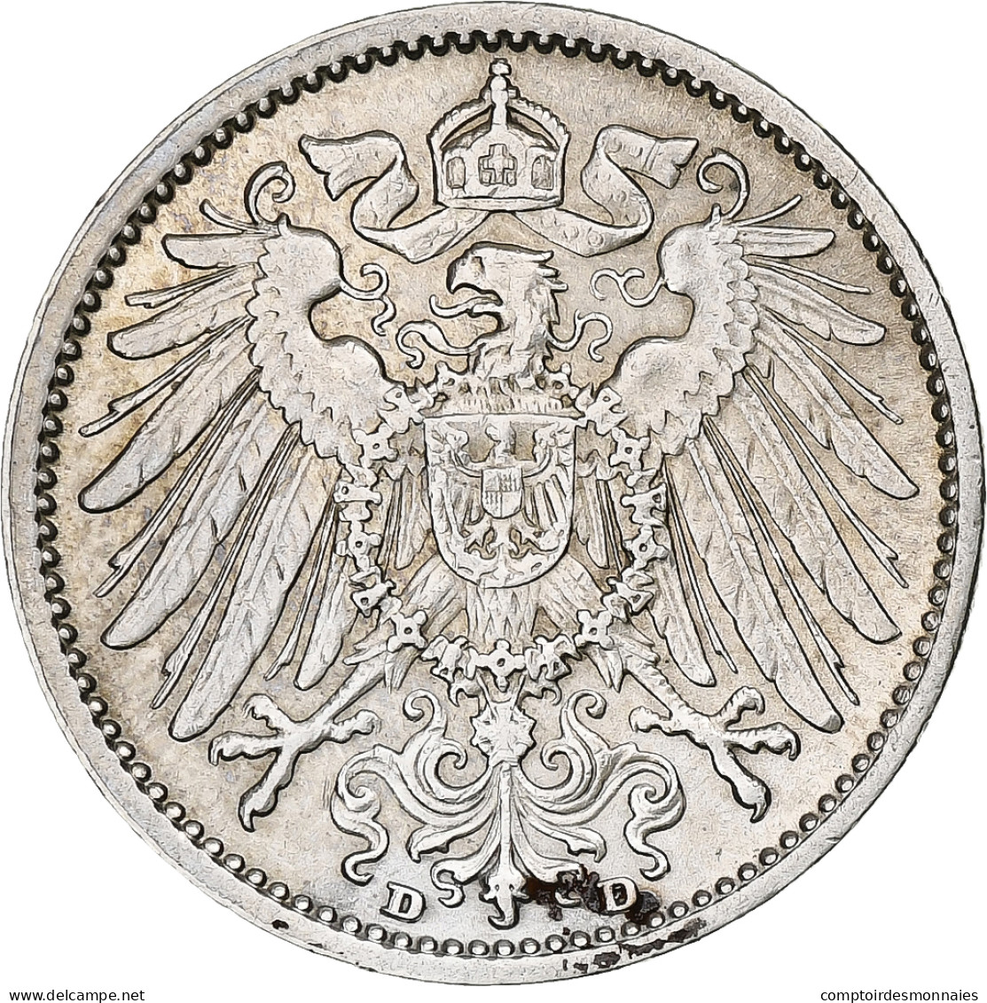 Monnaie, GERMANY - EMPIRE, Wilhelm II, Mark, 1906, Munich, TTB, Argent, KM:14 - 1 Mark