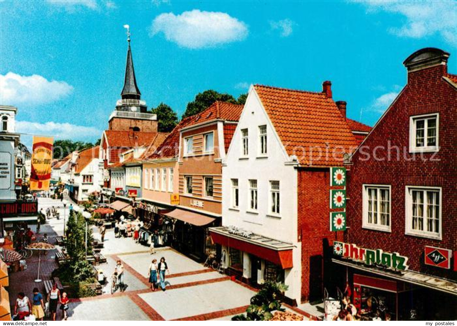 73840931 Aurich Ostfriesland Fussgaengerbereich Burgstrasse Aurich Ostfriesland - Aurich