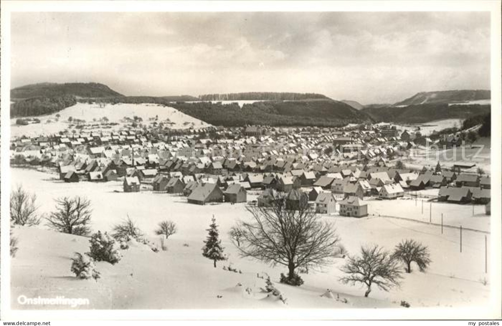 41760065 Onstmettingen Im Winter Onstmettingen - Albstadt