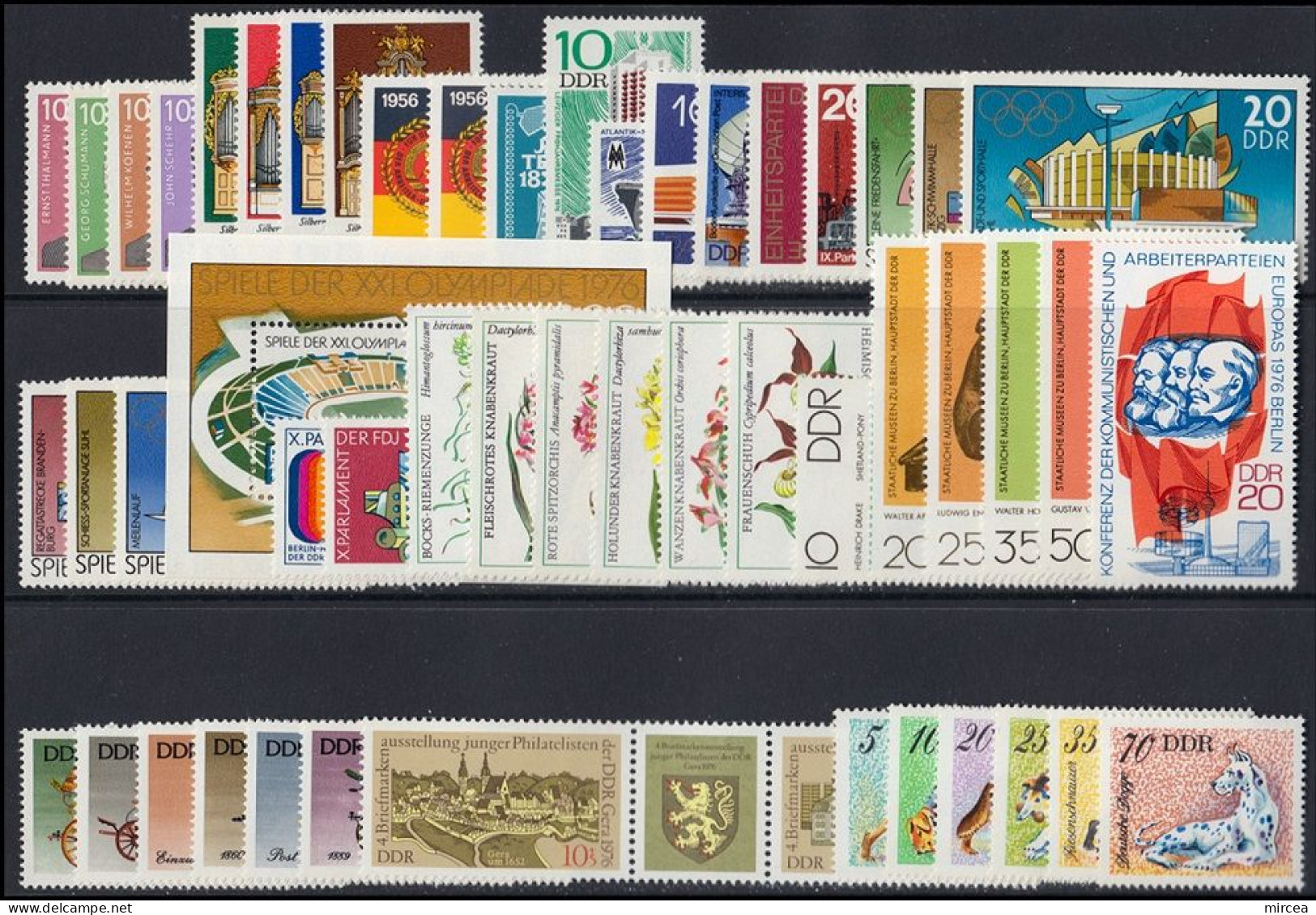 C1737 - DDR 1976 Complet - Collections Annuelles