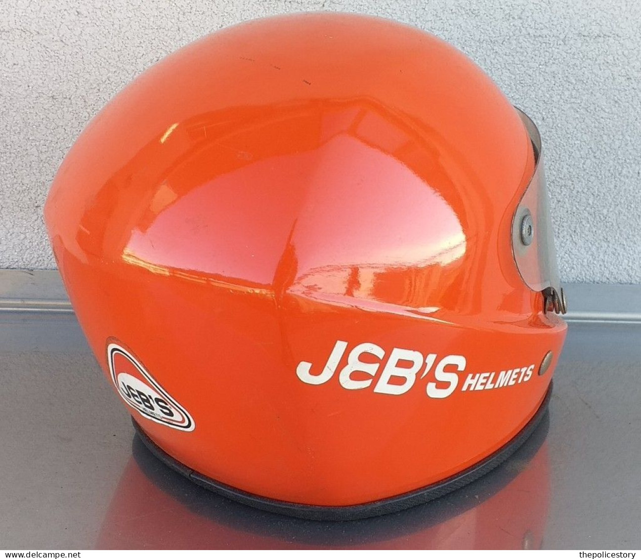 Casco Integrale Vintage Jebs Primi Anni '80 Originale Raro Tg. L Circa - Motorräder