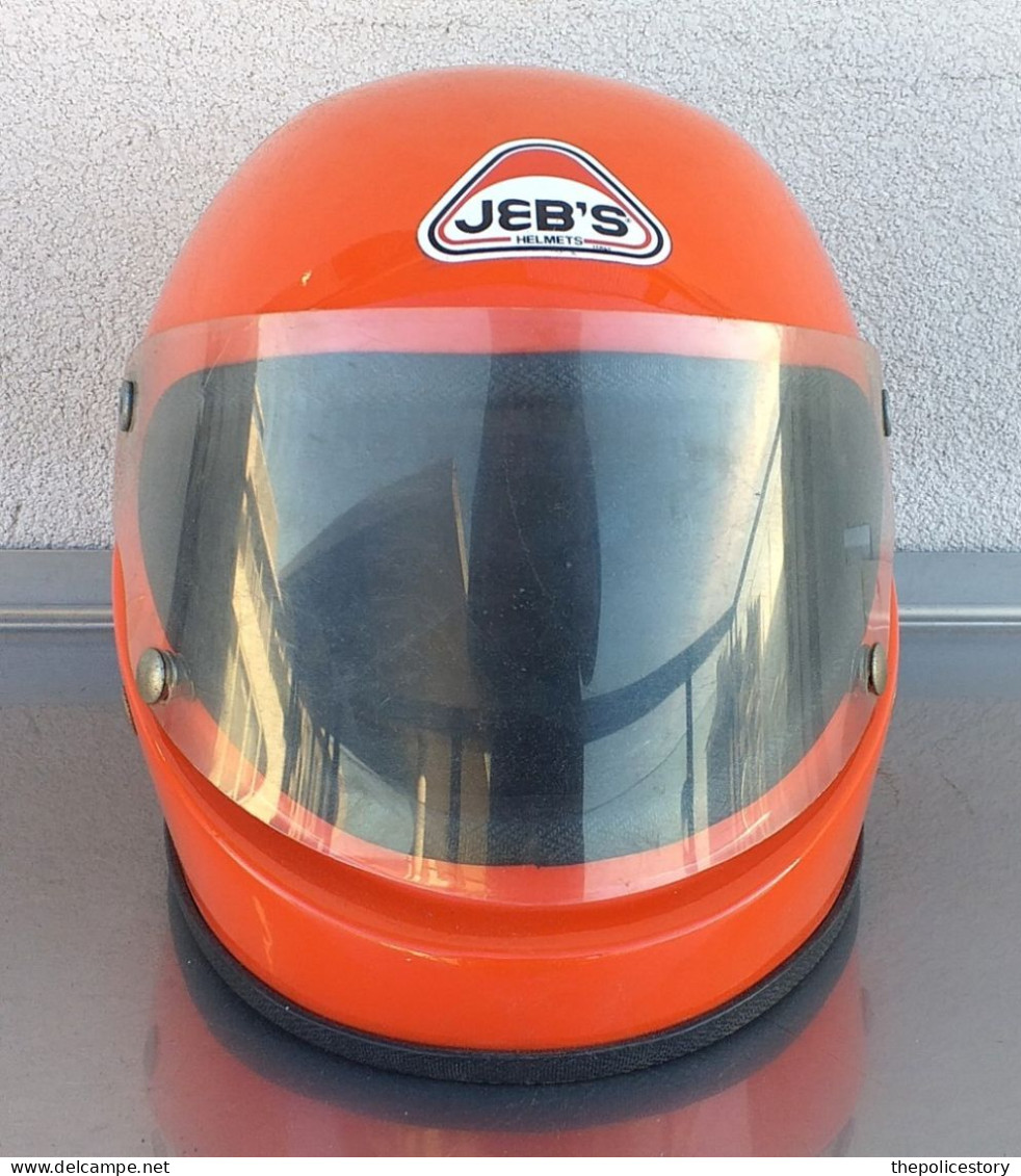 Casco integrale vintage Jebs primi anni '80 originale raro tg. L circa