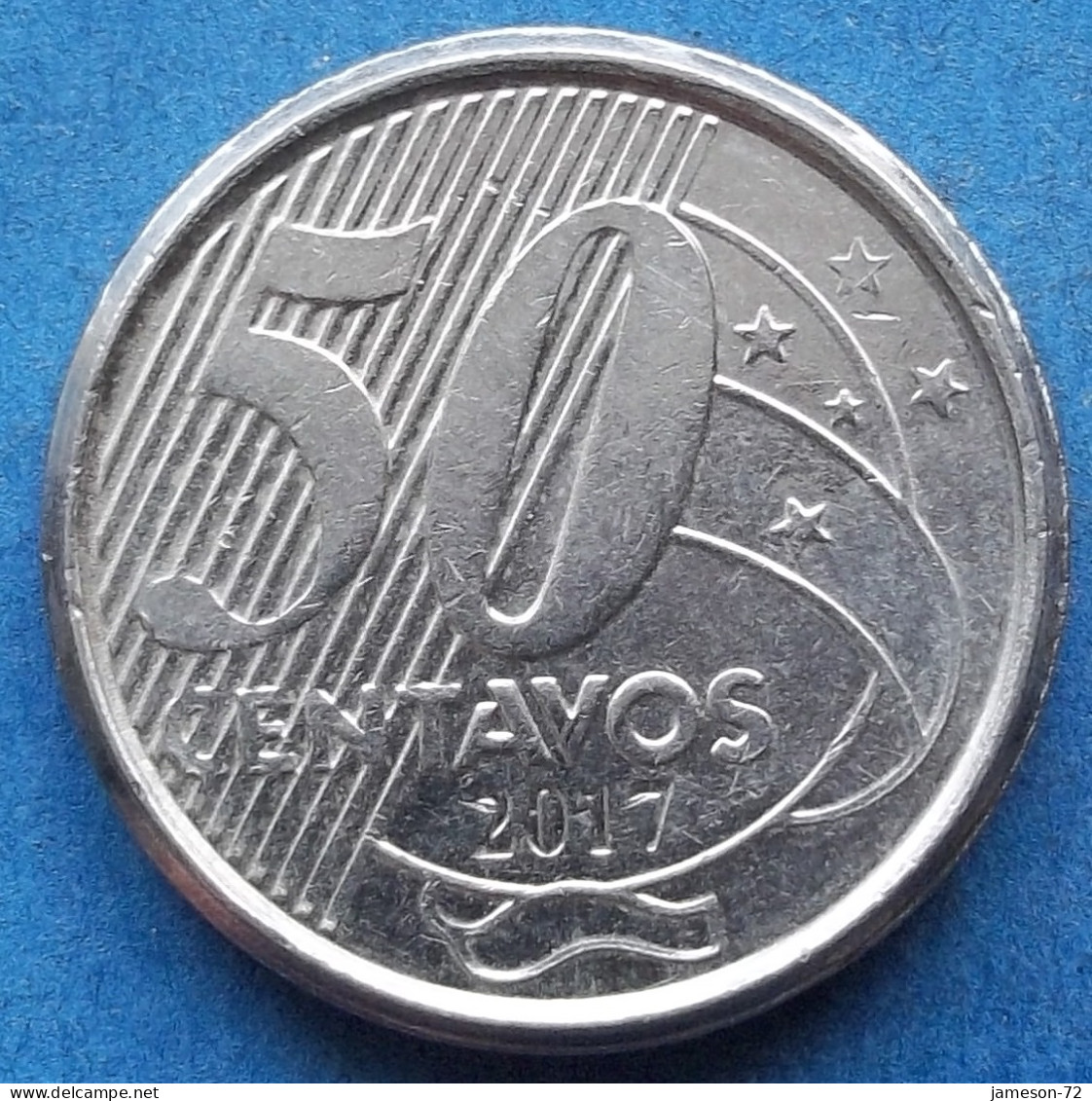 BRAZIL - 50 Centavos 2017 "Baron Of Rio Branco" KM# 651a Monetary Reform (1994) - Edelweiss Coins - Brazilië