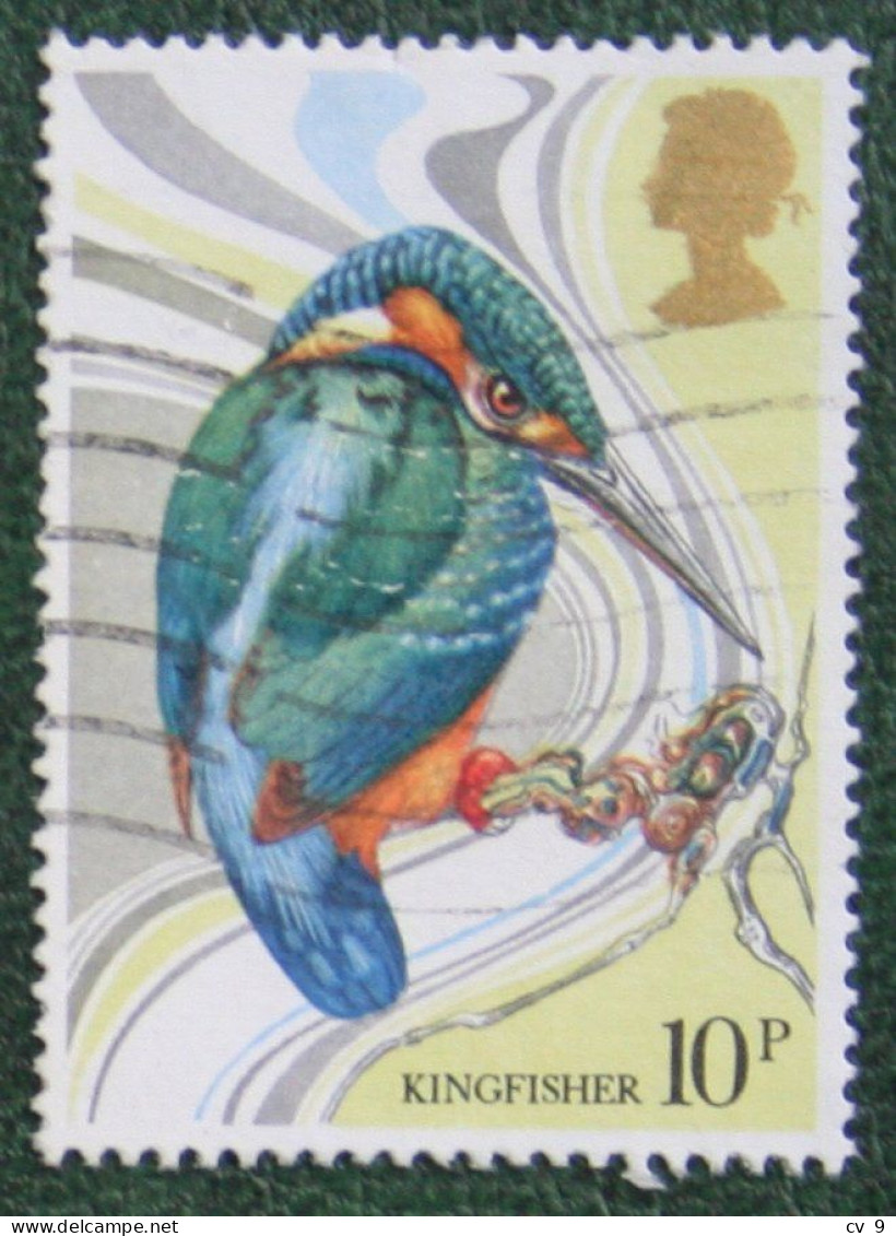 Bird Vogel Oiseau Pajaro Kingfisher (Mi 817) 1980 Used Gebruikt Oblitere ENGLAND GRANDE-BRETAGNE GB GREAT BRITAIN - Usati