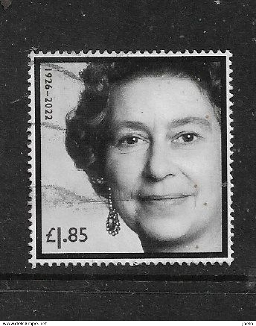 GB 2022 IN MEMORIUM QUEEN ELIZABETH Ll £1 85 - Oblitérés