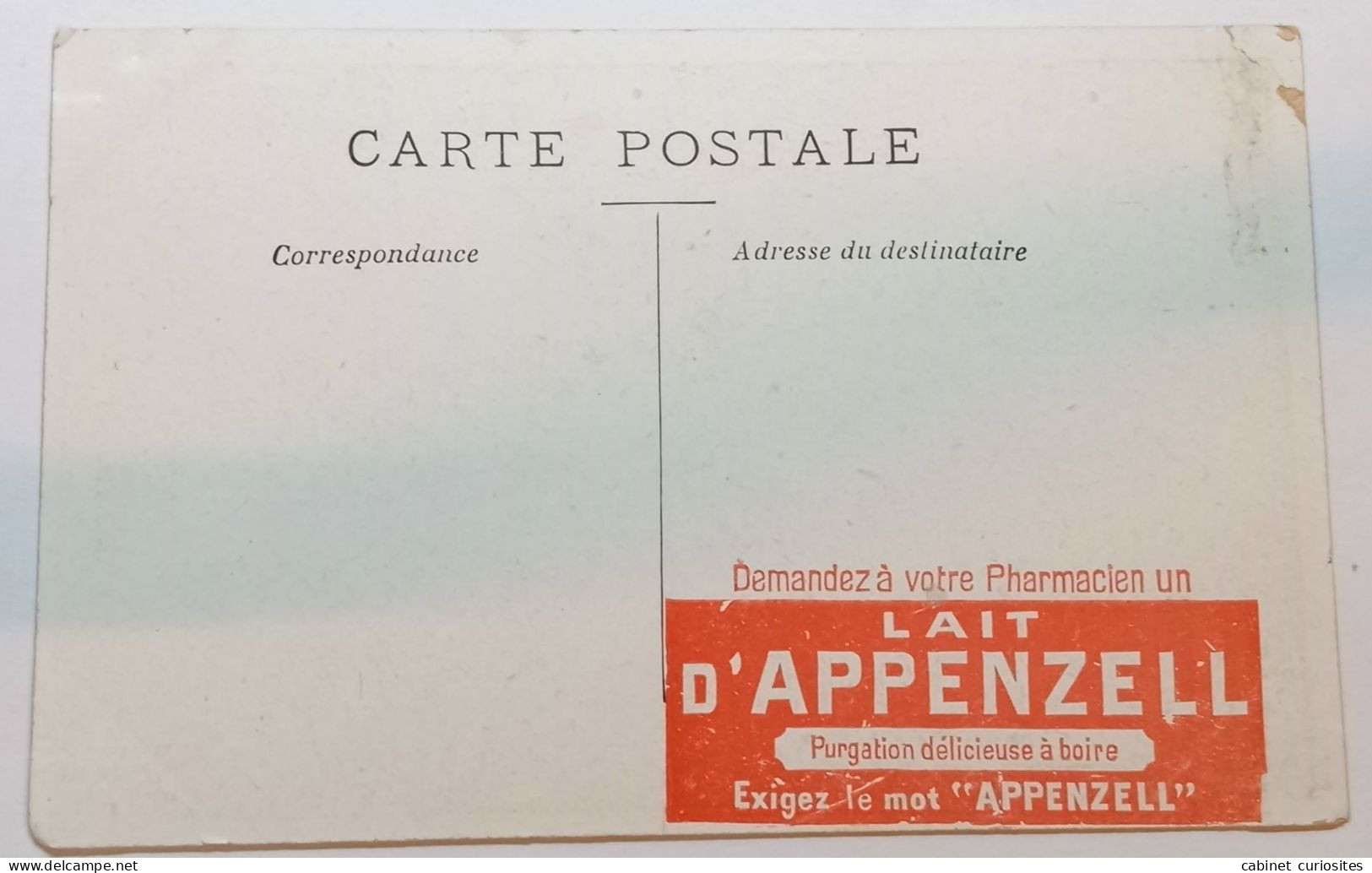 Jeune Fille Fabrique Un Château De Cartes - Cartes à Jouer - Gros Plan - Animée - Publicité Lait D'Appenzell Au Dos - Spielkarten