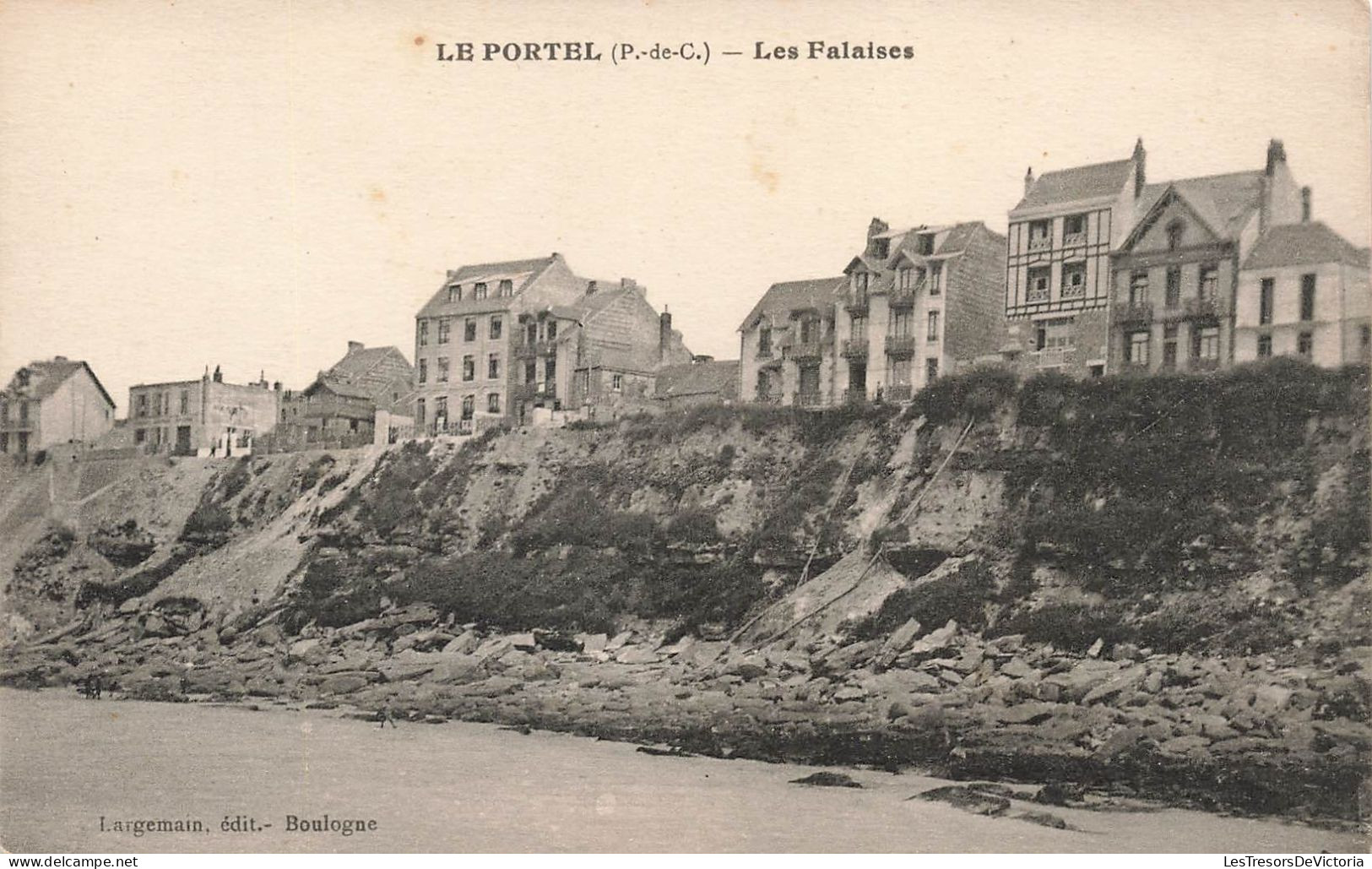 FRANCE - Le Portel - Les Falaises - Carte Postale Ancienne - Andere & Zonder Classificatie