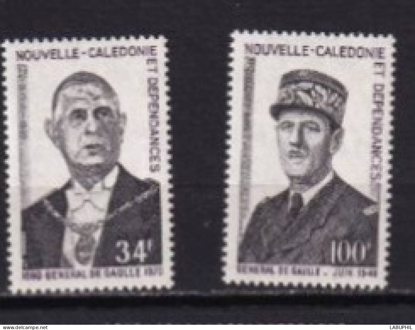 NOUVELLE CALEDONIE  NEUF MNH ** 1971 De Gaulle - Ungebraucht