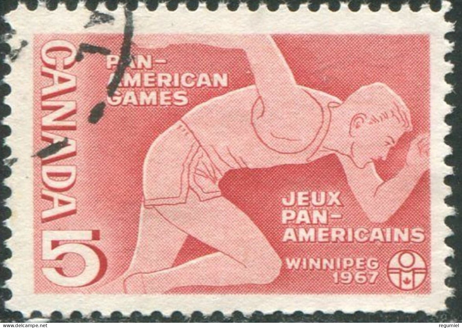 Canada U  393 (o) Usado. 1967 - Gebraucht