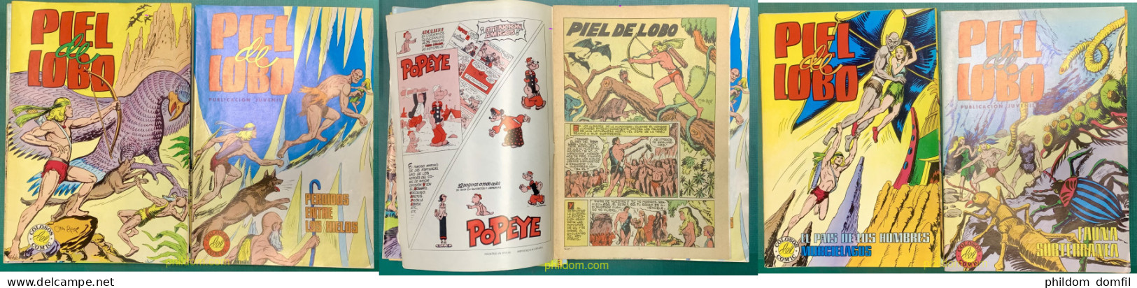 PIEL DE LOBO COLOSOS DEL COMIC. COMPLETA 20 TEBEOS - BD Anciens