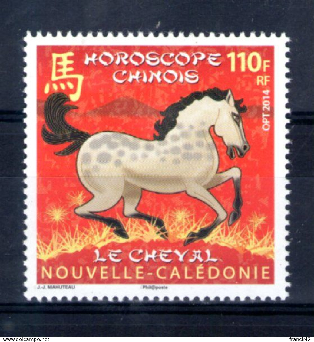 Nouvelle Caledonie. Horoscope Chinois. Cheval. 2014 - Unused Stamps