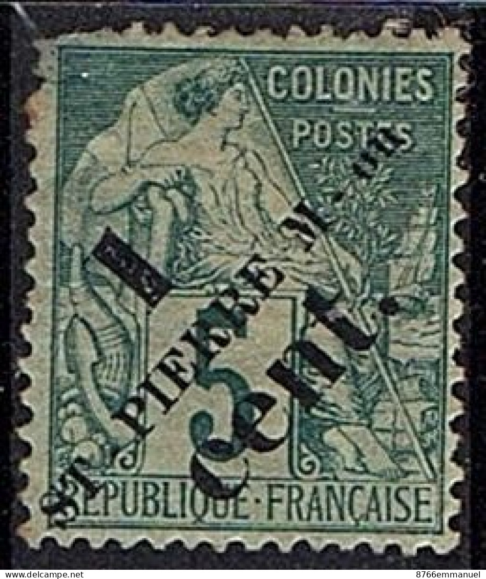 SAINT-PIERRE-ET-MIQUELON N°37 NSG - Unused Stamps