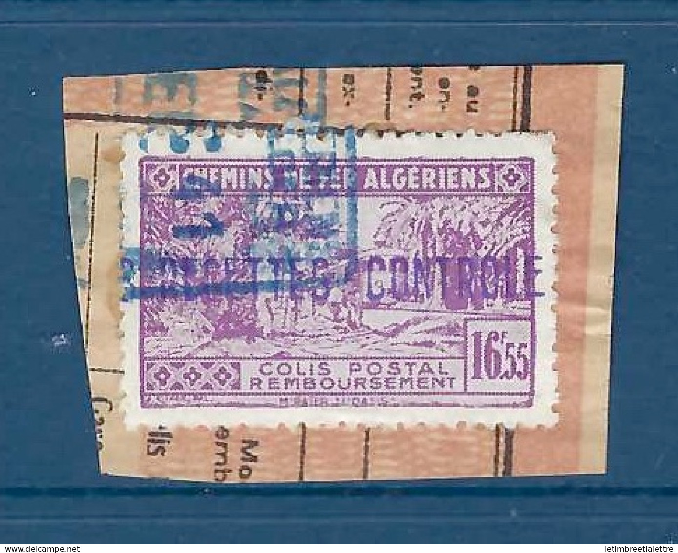 Algérie - Colis Postaux - YT N° 94 - Oblitéré - 1941 1942 - Parcel Post