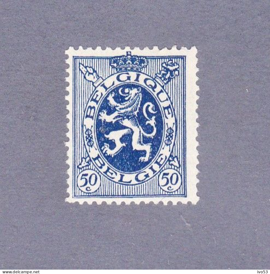 1929 Nr 285* Met Scharnier,zegel Uit Reeks Rijkswapen.Heraldieke Leeuw. - 1929-1937 Heraldic Lion