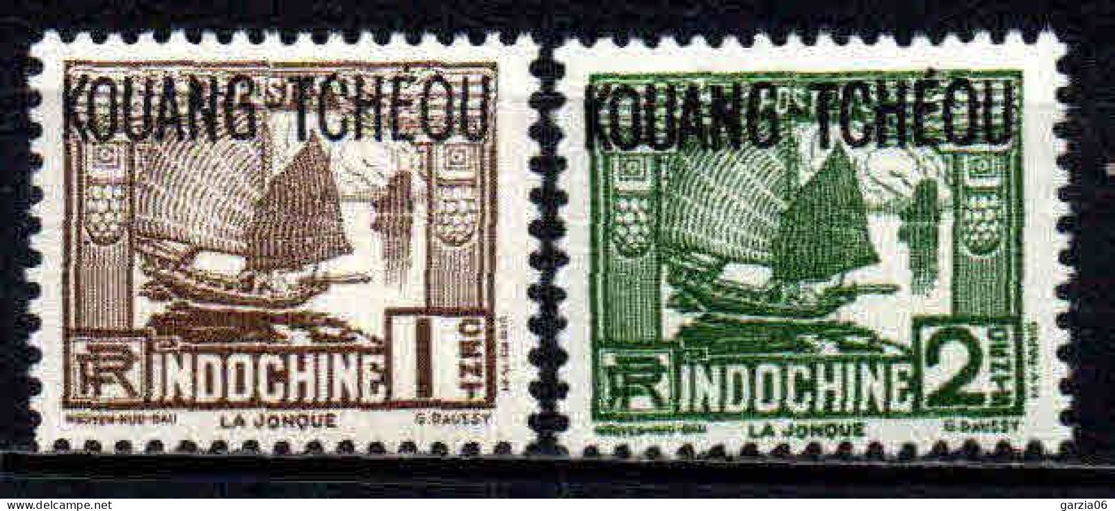 Kouang Tcheou  - 1937 - Tb Indochine Surch  -  N° 102/103  - Neufs ** - MNH - Unused Stamps