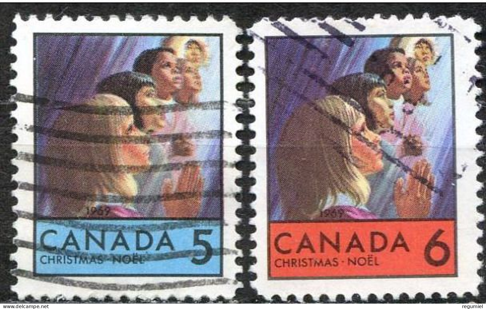 Canada U  417/418 (o) Usado. 1969 - Gebraucht