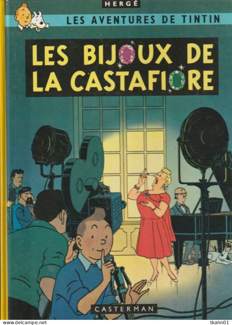 TINTIN " TINTIN LES BIJOUX DE LA CASTAFIORE " CASTERMAN   3 - Tintin