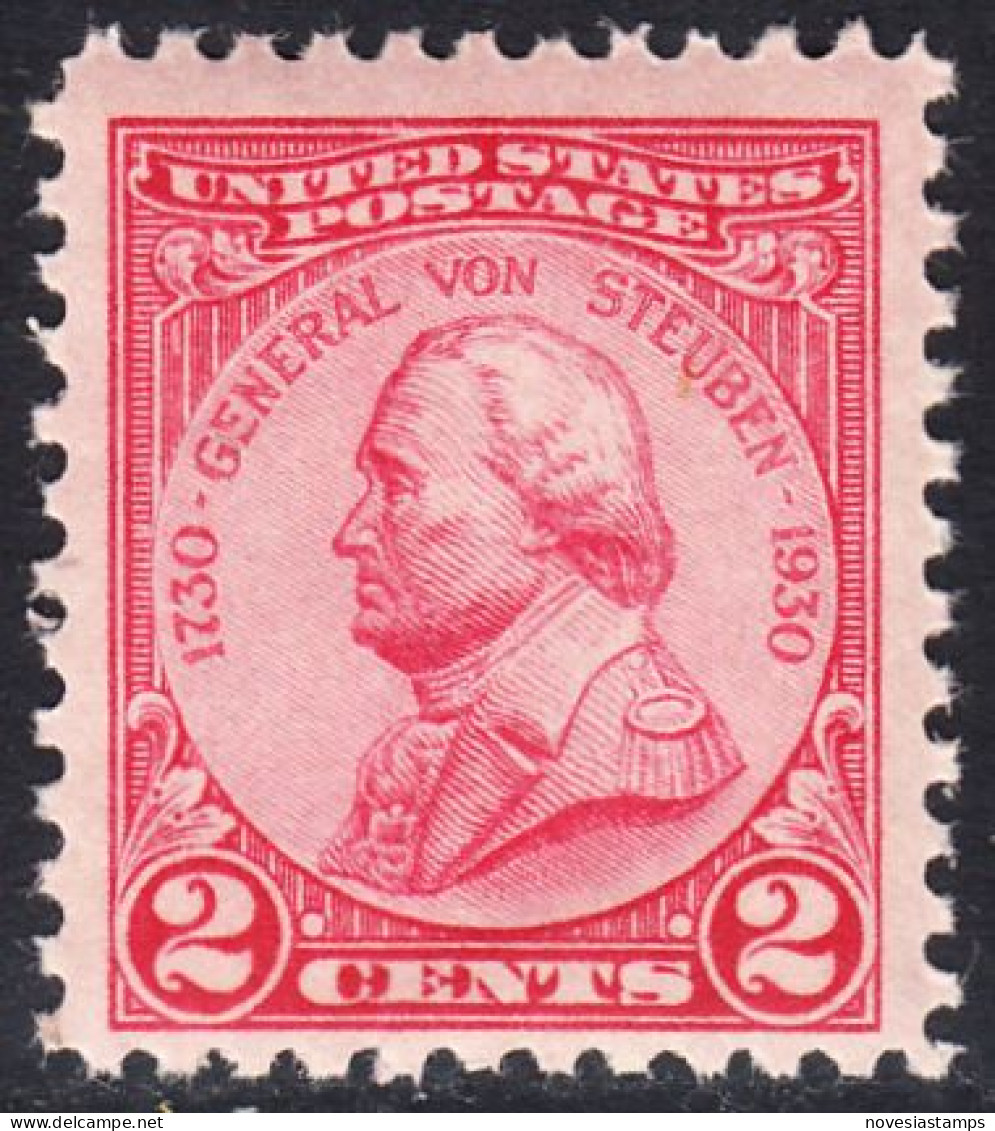 !a! USA Sc# 0689 MNH SINGLE (a4) - General Von Steuben - Ungebraucht