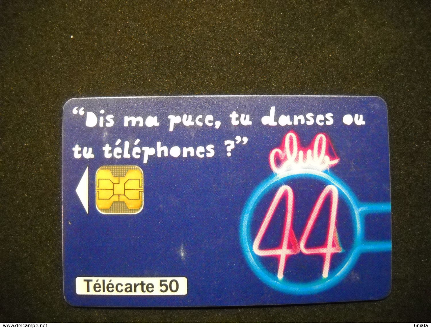 7692 Télécarte Collection  CLUB 44 FDJ LOTO FRANCAISE DES JEUX  ( 2.scans)  Carte Téléphonique - Jeux