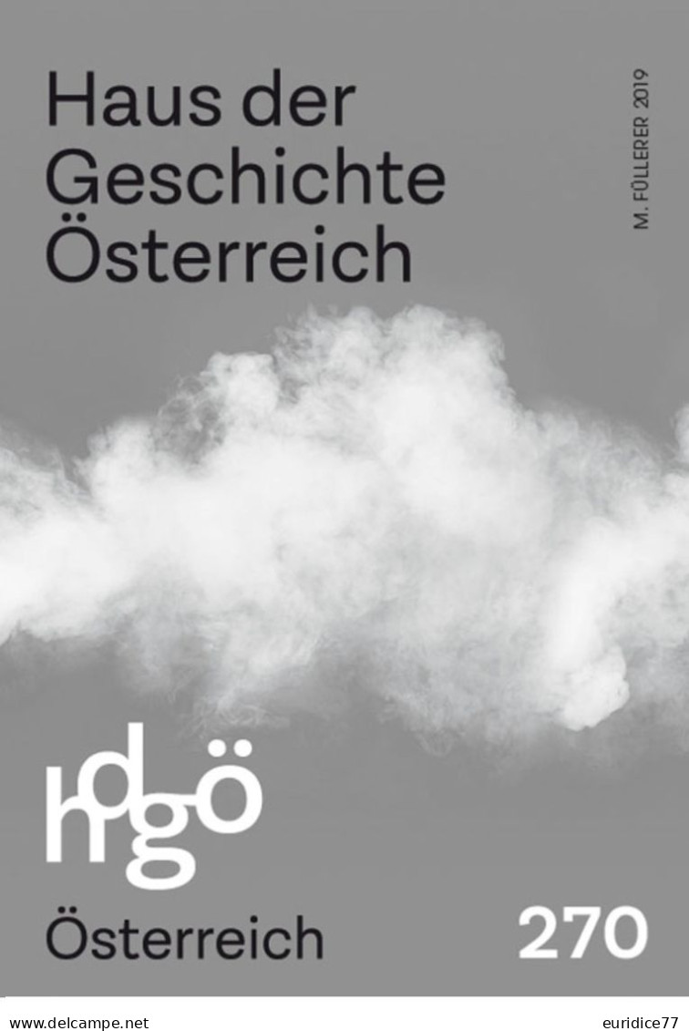 Austria 2019 - Haus Der Geschichte Österreich Black Print Mnh** - Prove & Ristampe