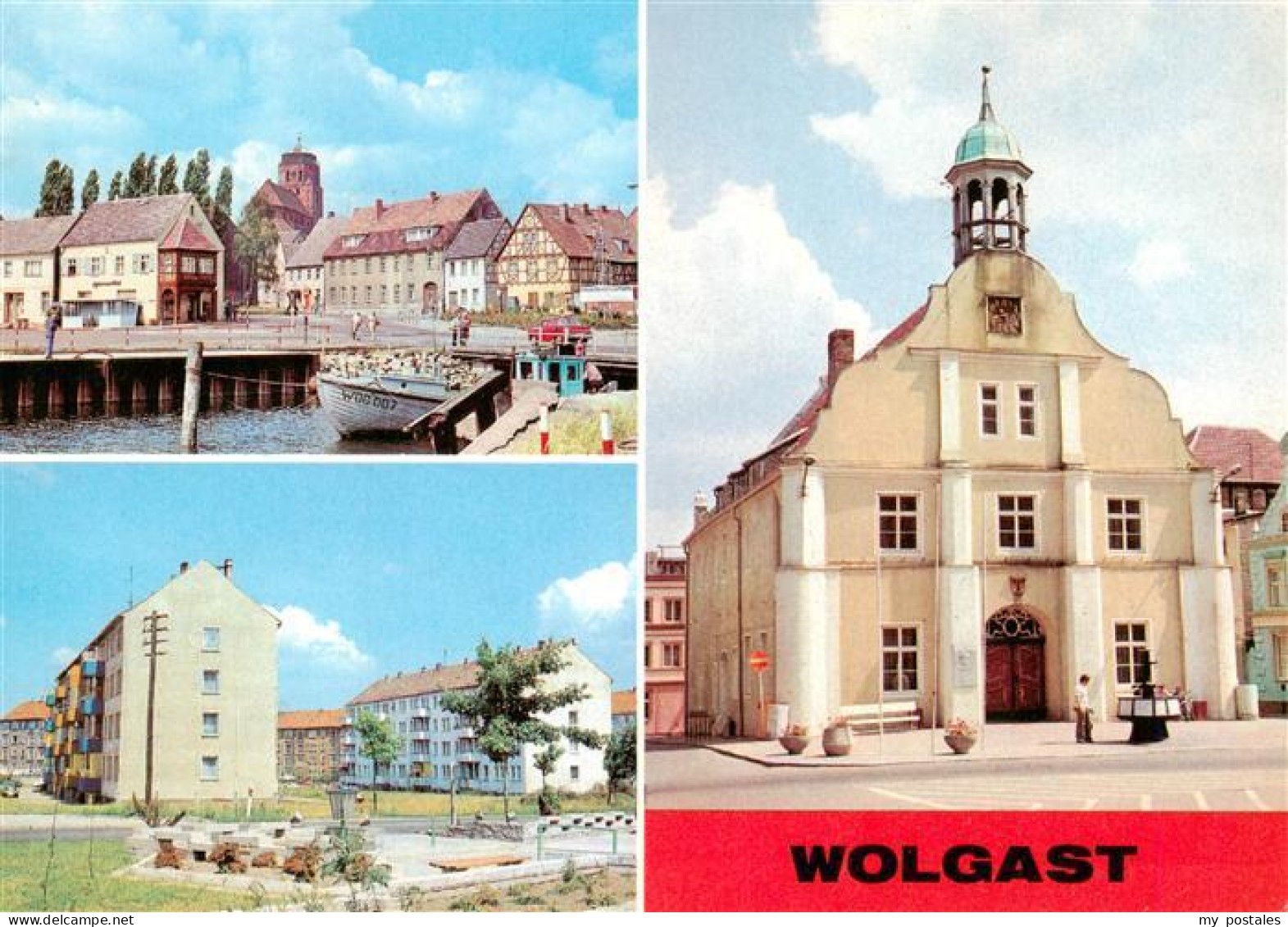 73876201 Wolgast Mecklenburg-Vorpommern Am Hafen Strasse Der Befreiung Rathaus W - Wolgast