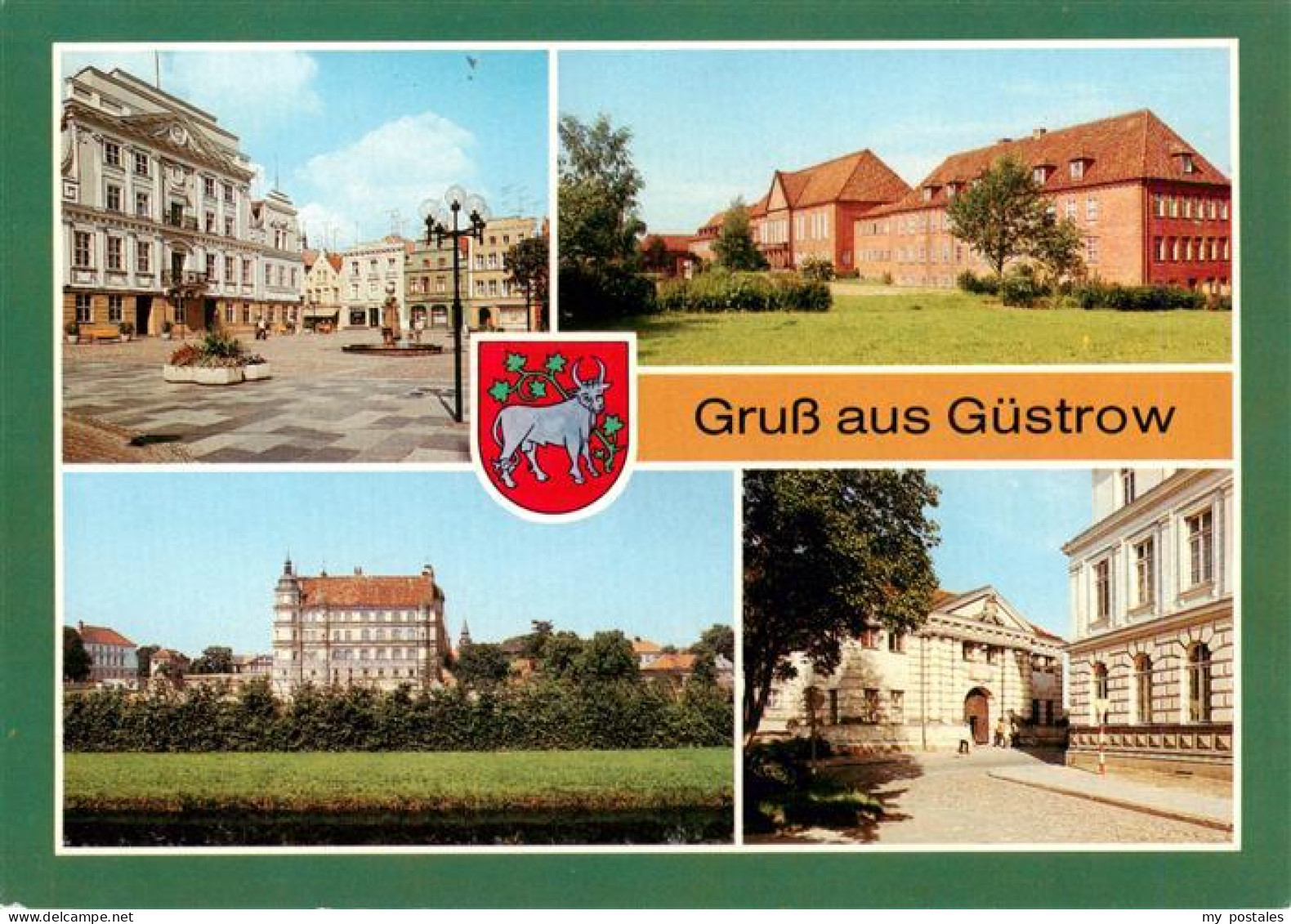 73876198 Guestrow Mecklenburg Vorpommern Markt Paedagogische Hochschule Schloss  - Guestrow