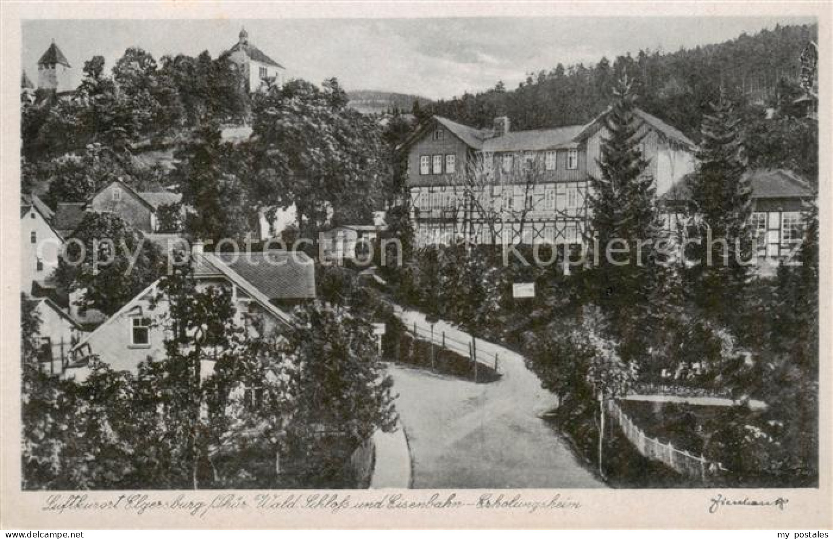 73808355 Elgersburg Wald Schloss Und Eisenbahn Erholungsheim Elgersburg - Elgersburg