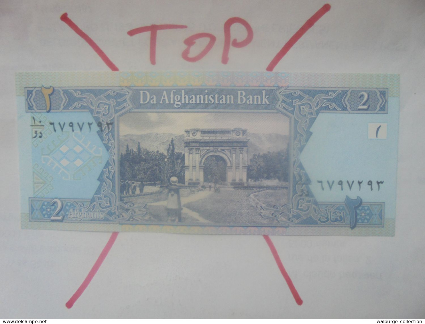 AFGHANISTAN 2 AFGHANIS 2002-2004 Neuf (B.33) - Afghanistan