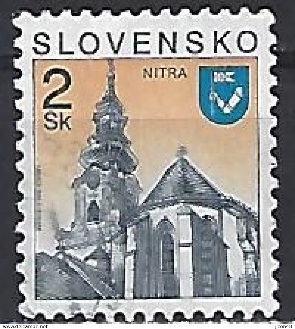 Slovakia 1995  Cities; Nitra (o) Mi.221 - Used Stamps