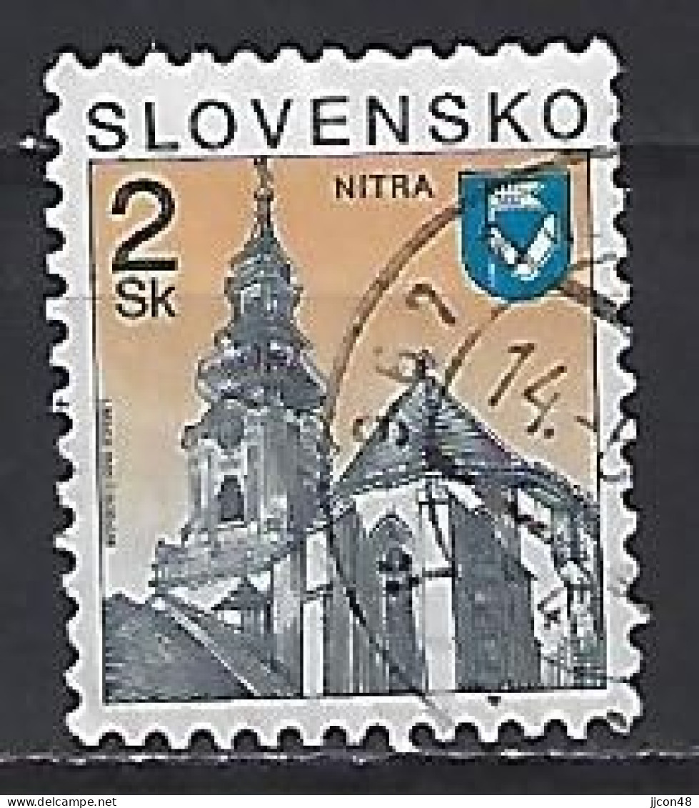 Slovakia 1995  Cities; Nitra (o) Mi.221 - Oblitérés