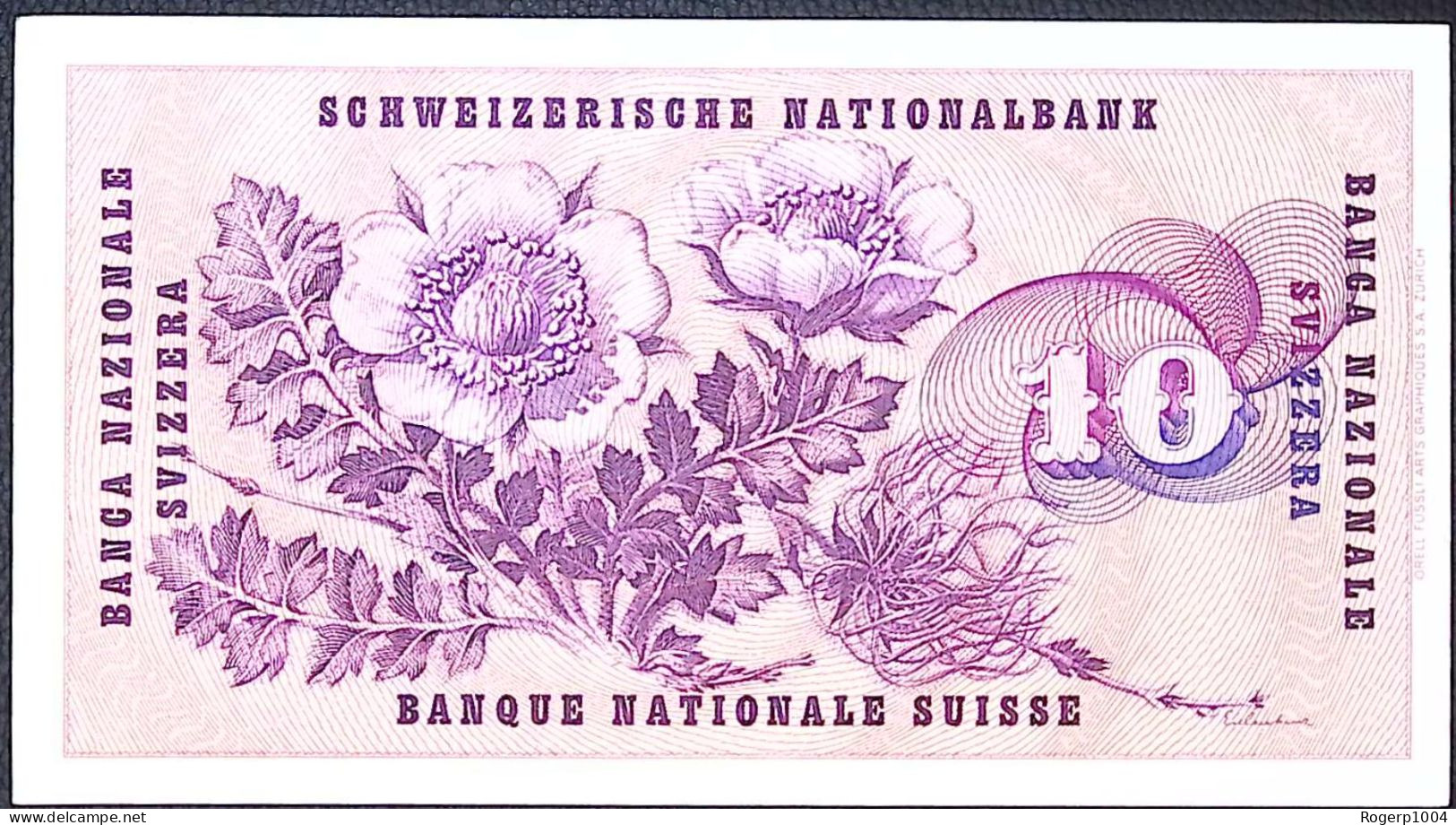 SUISSE/SWITZERLAND * 10 Francs * G. Keller * 20/10/1955 * Etat/Grade SUP/XXF  - Switzerland