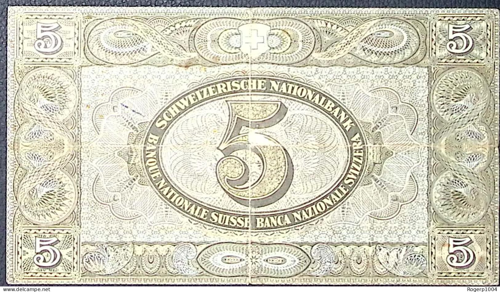 SUISSE/SWITZERLAND * 5 Francs * Tell * 20/01/1949 * Etat/Grade TTB/VF - Suisse