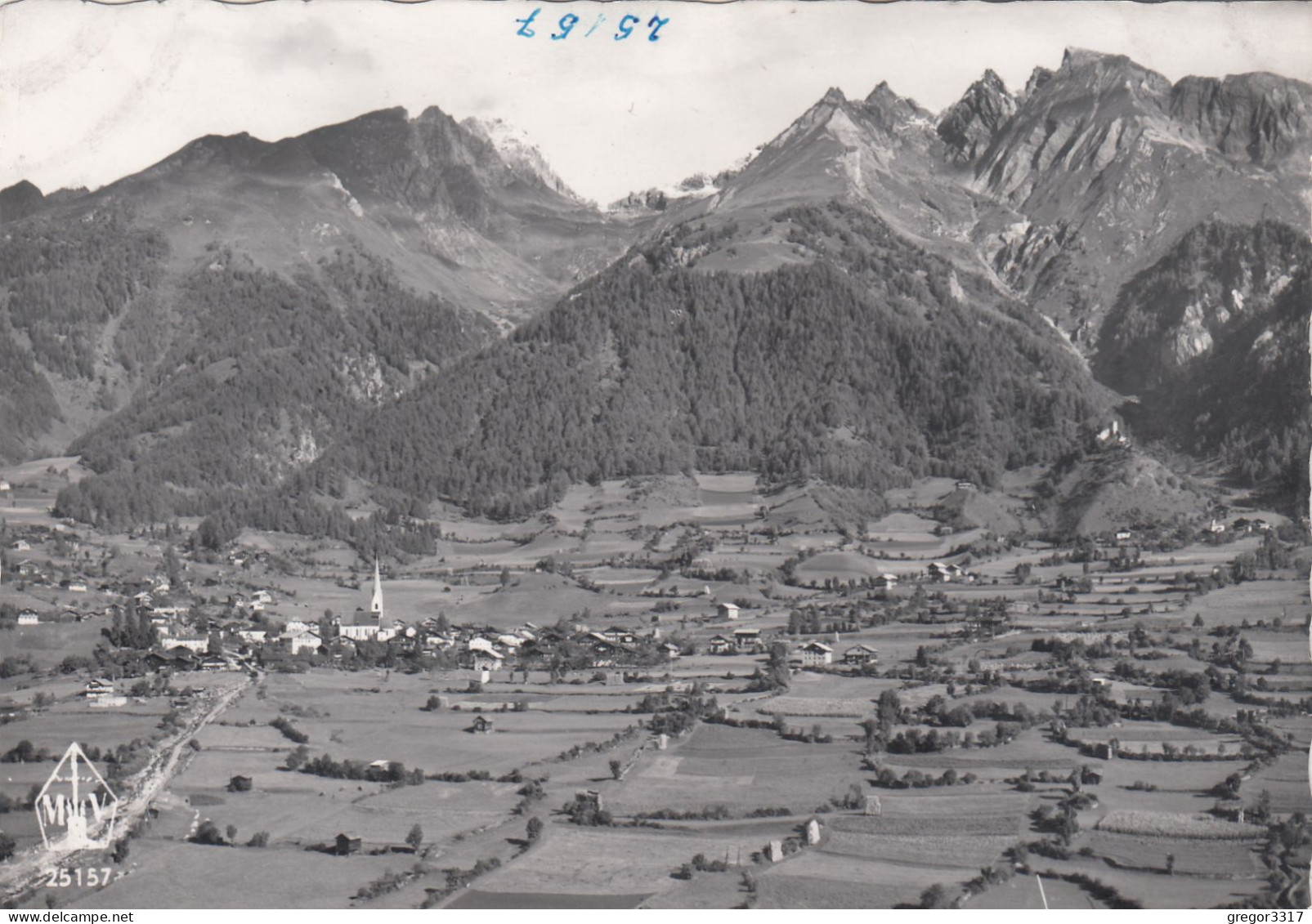 E4143) VIRGEN In Osttirol - Geg. Die Nordkette - S/W FOTO AK - Prägraten