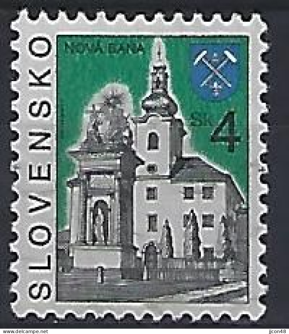 Slovakia 1995  Cities; Nova Bana (o) Mi.231 - Used Stamps